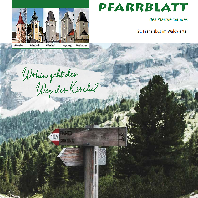 Mehr über den Artikel erfahren Pfarrblatt Juli  – Oktober 2022