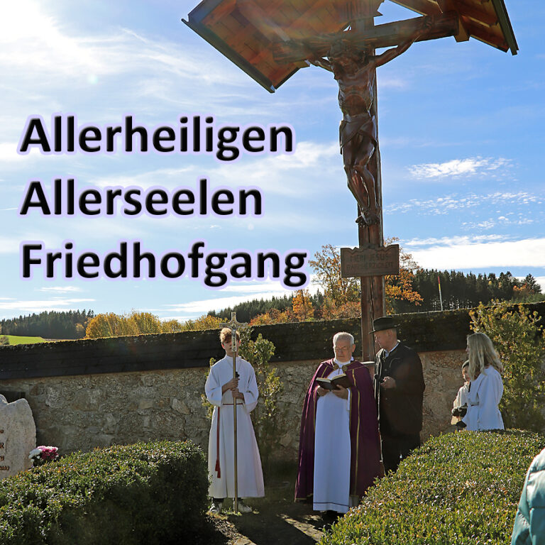 Mehr über den Artikel erfahren Allerheiligen – Allerseelen – Friedhofgang