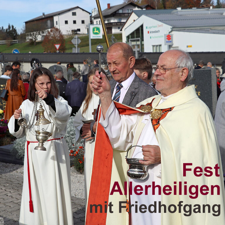 Mehr über den Artikel erfahren Allerheiligen mit Friedhofgang