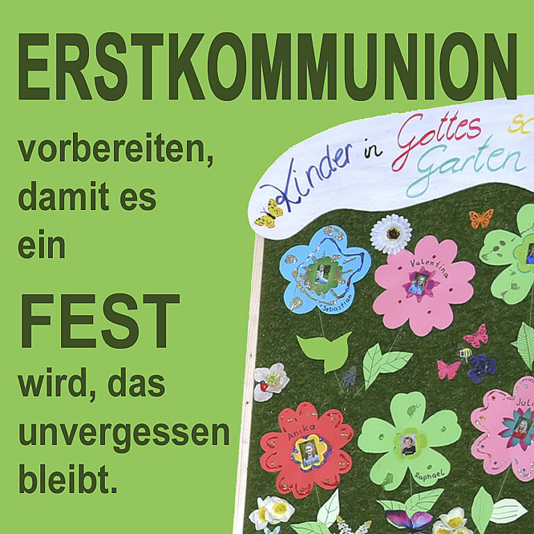 Mehr über den Artikel erfahren Erstkommunionvorbereitung
