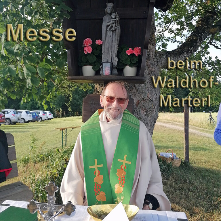 Mehr über den Artikel erfahren Messe beim Waldhofmarterl