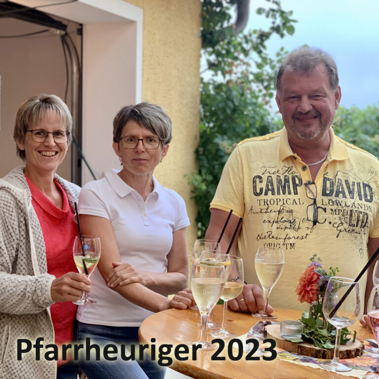 Mehr über den Artikel erfahren Pfarrheuriger 2023