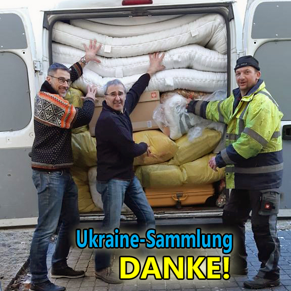 Mehr über den Artikel erfahren Sammlung für Ukraine