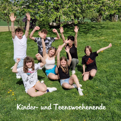 Mehr über den Artikel erfahren Kinder- und Teenswochenende 2024