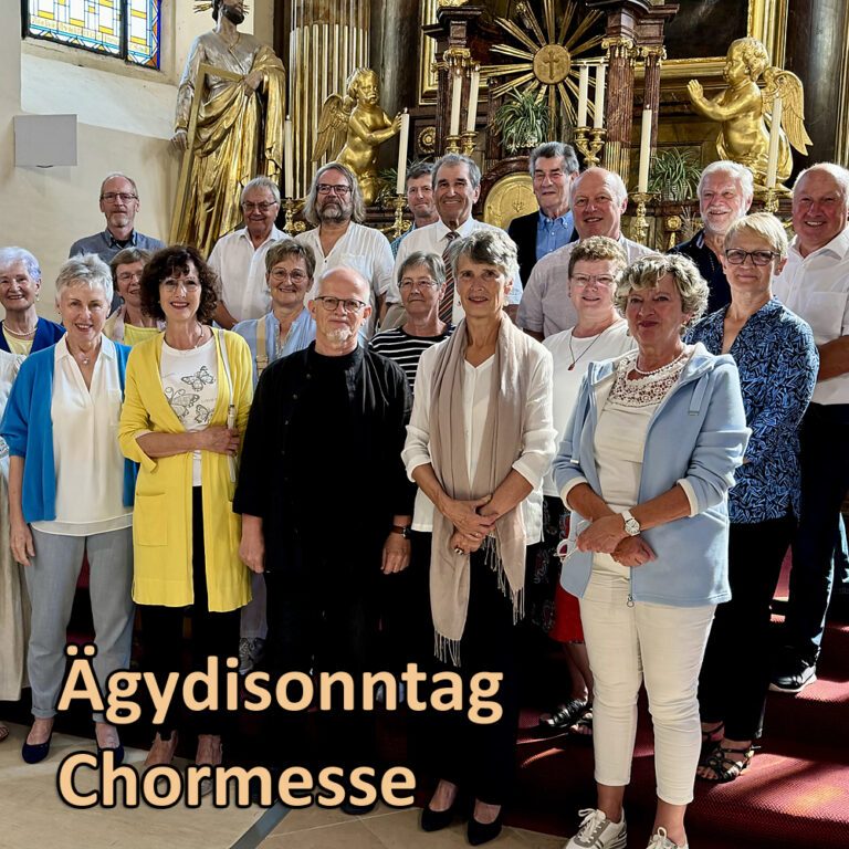Mehr über den Artikel erfahren Ägydisonntag – Musikalische Messgestaltung mit Ägydius Chor