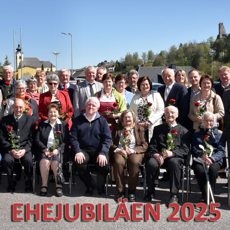 Mehr über den Artikel erfahren Ehejubiläen 2025 (25/40/50/60 Jahre)