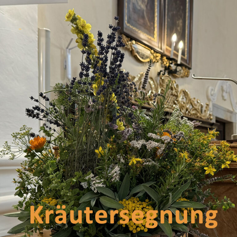 Mehr über den Artikel erfahren Kräutersegnung – Fest Mariä Himmelfahrt