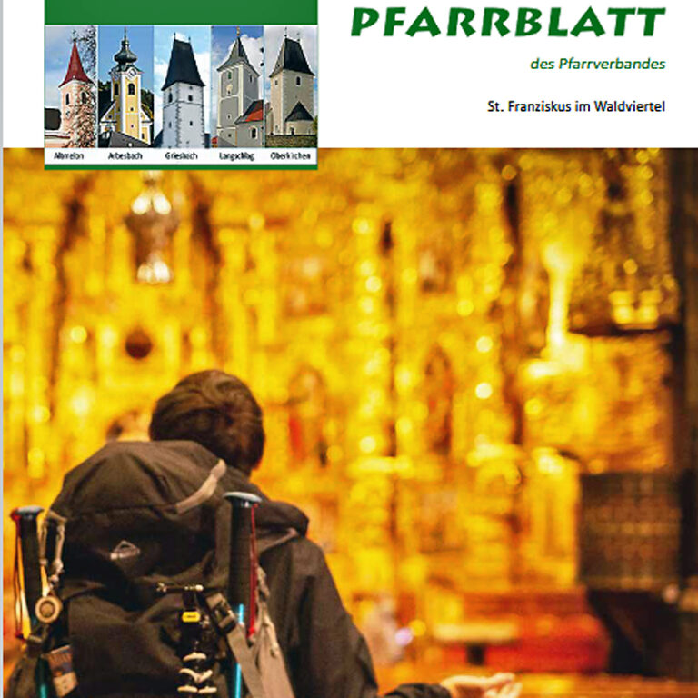 Mehr über den Artikel erfahren Pfarrblatt Juli – Oktober 2025
