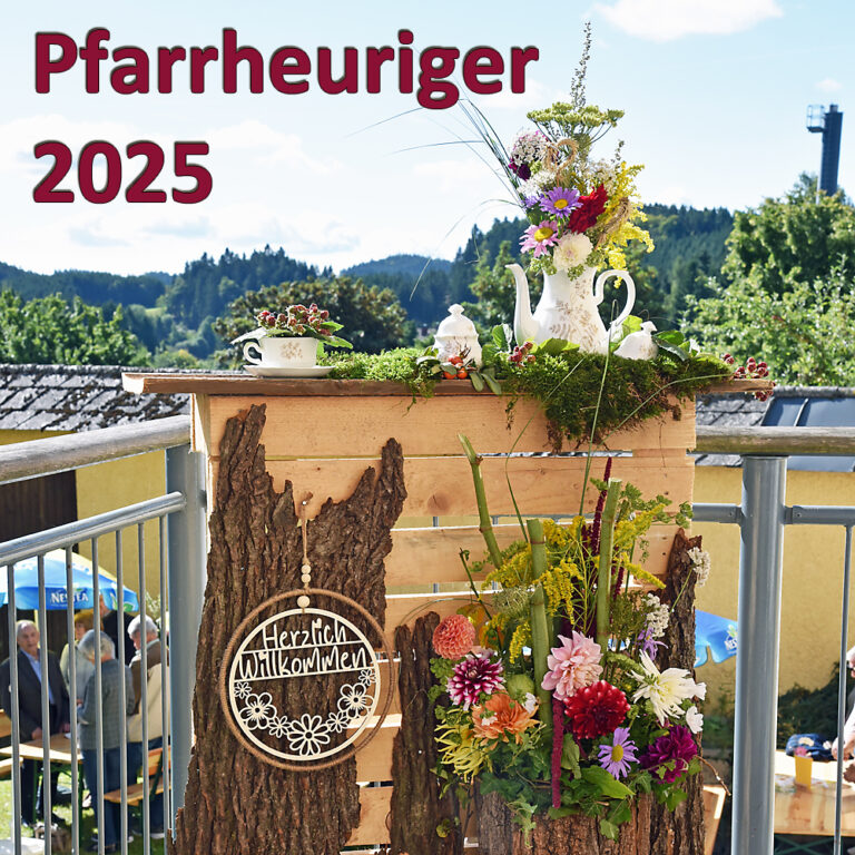 Mehr über den Artikel erfahren Pfarrheuriger – Festtag für die Pfarre
