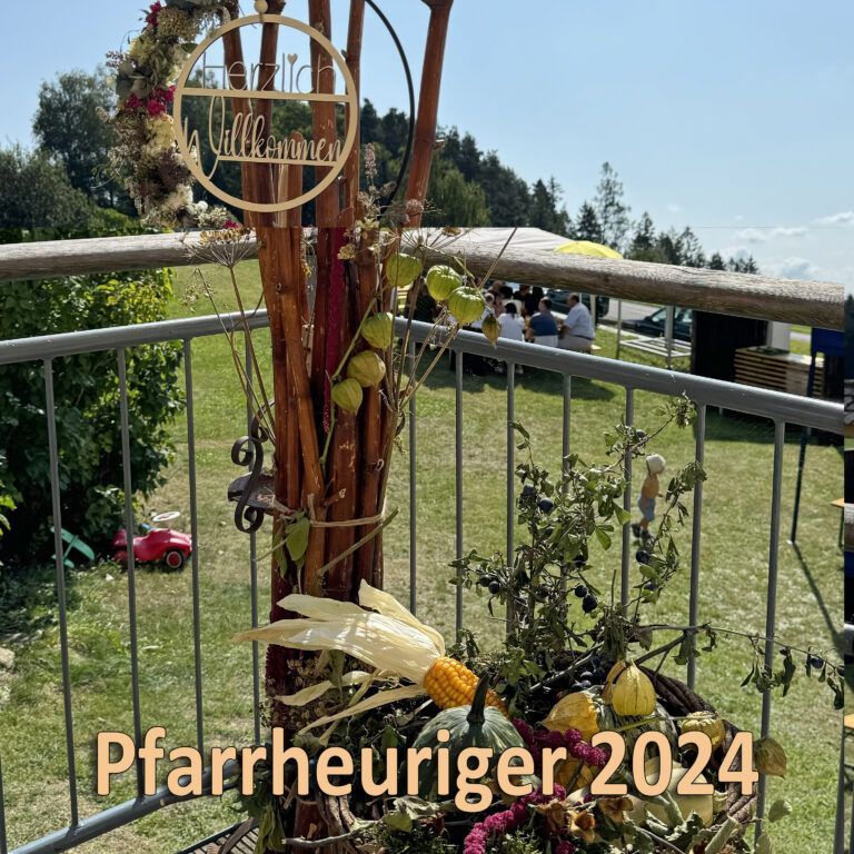 Mehr über den Artikel erfahren Pfarrheuriger 2024 – Fotos